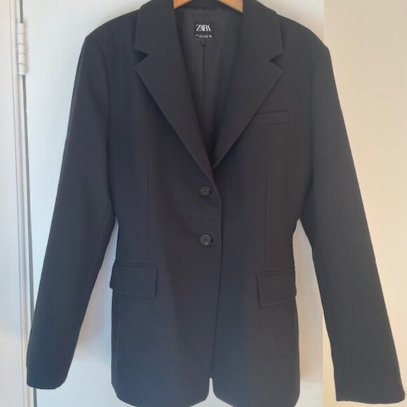 Black Tailored Blazer - Picture 1 of 3